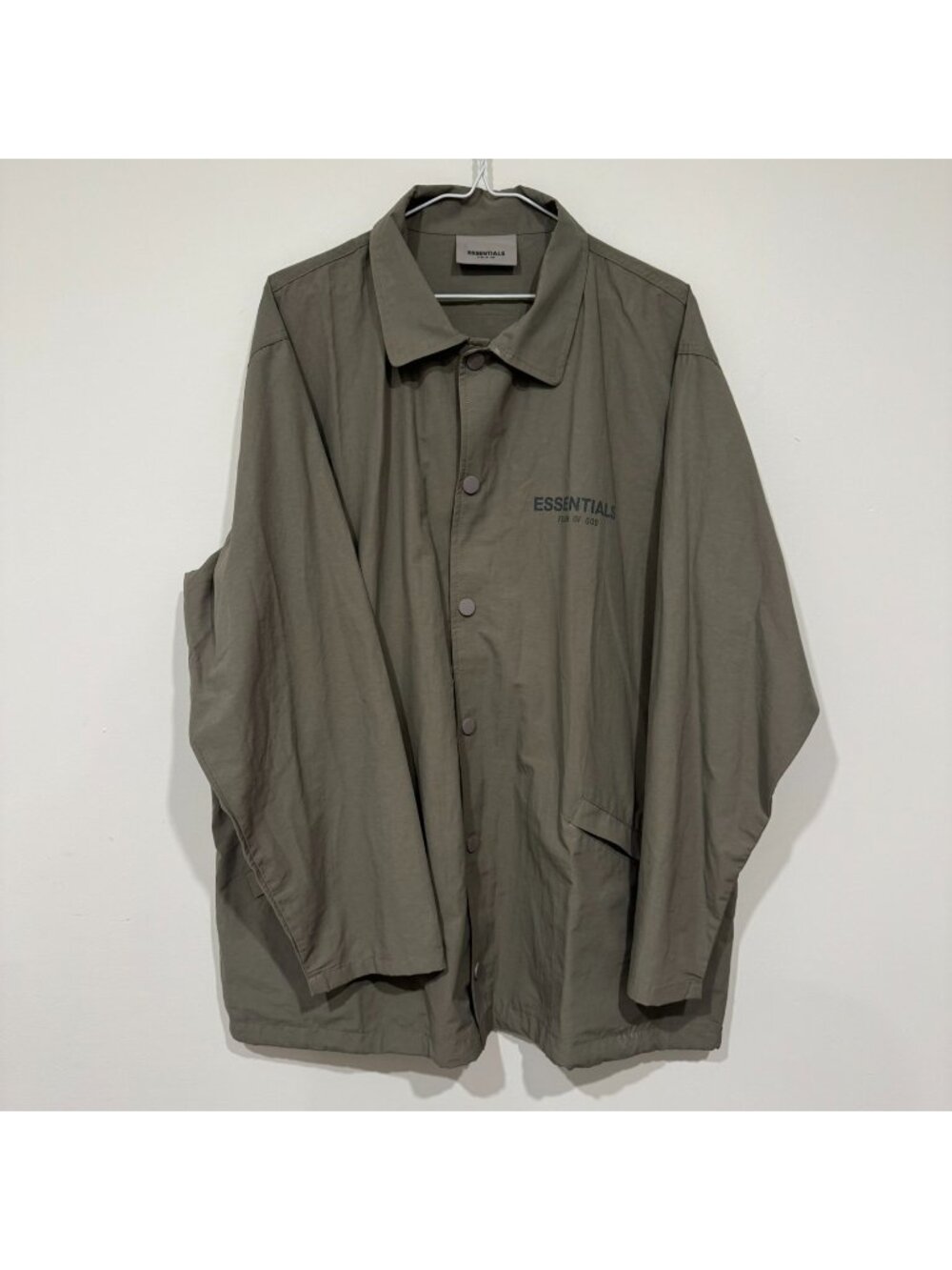 Fear of God Essentials Coaches Jacket Size L
